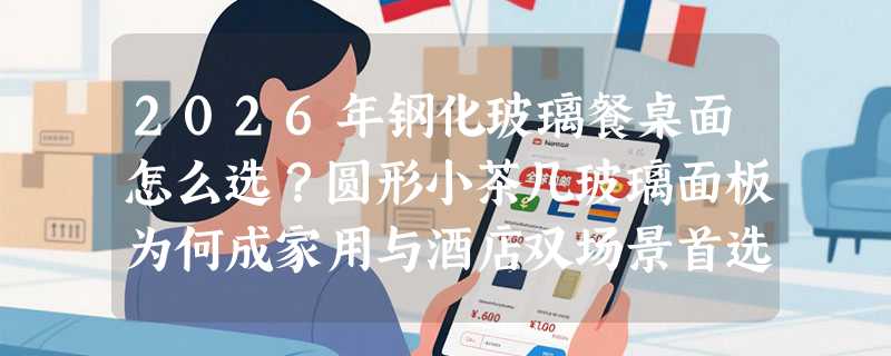 2026年钢化玻璃餐桌面怎么选？圆形小茶几玻璃面板为何成家用与酒店双场景首选？