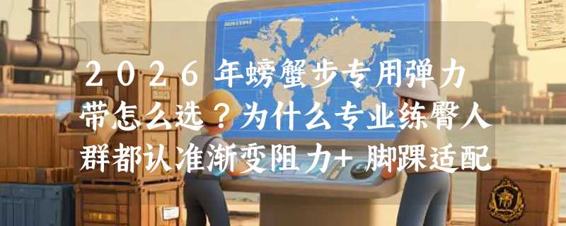 2026年螃蟹步专用弹力带怎么选？为什么专业练臀人群都认准渐变阻力+脚踝适配设计？