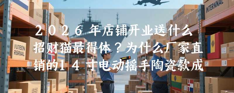 2026年店铺开业送什么招财猫最得体？为什么厂家直销的14寸电动摇手陶瓷款成新首选？
