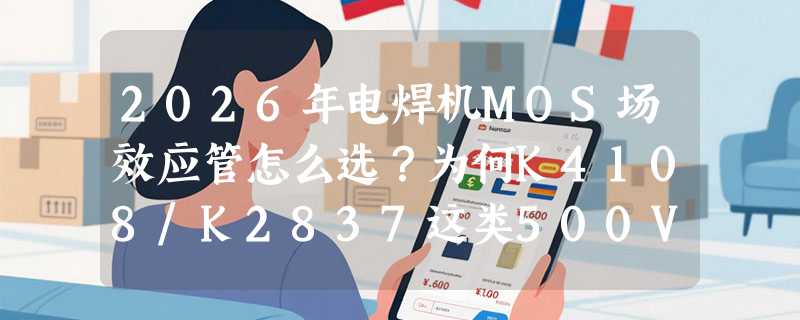 2026年电焊机MOS场效应管怎么选？为何K4108/K2837这类500V耐压型号成主流？
