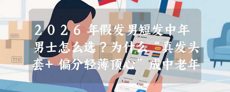 2026年假发男短发中年男士怎么选？为什么“真发头套+偏分轻薄顶心”成中老年爸爸新刚需？
