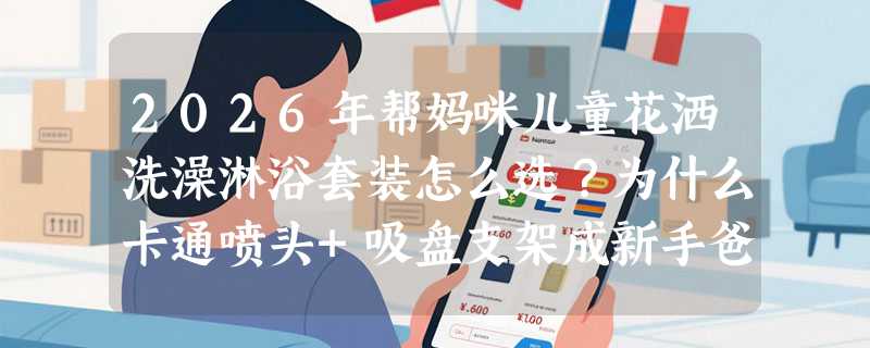 2026年帮妈咪儿童花洒洗澡淋浴套装怎么选？为什么卡通喷头+吸盘支架成新手爸妈标配？