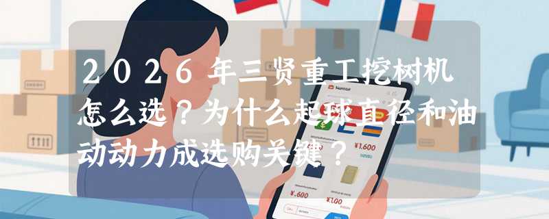 2026年三贤重工挖树机怎么选？为什么起球直径和油动动力成选购关键？