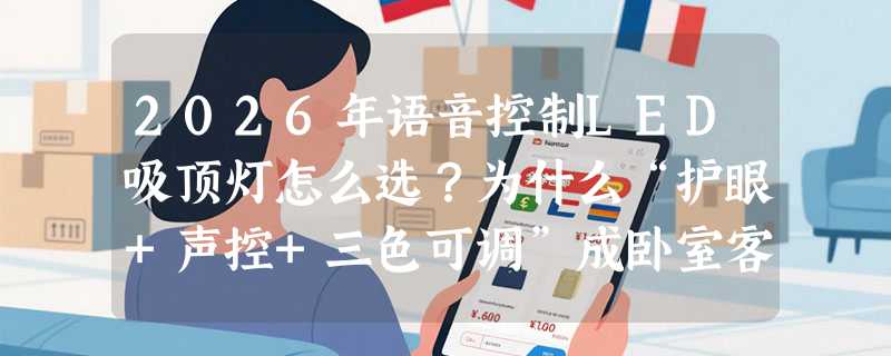 2026年语音控制LED吸顶灯怎么选？为什么“护眼+声控+三色可调”成卧室客厅新标配？