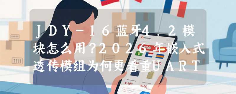 JDY-16蓝牙4.2模块怎么用？2026年嵌入式透传模组为何更看重UART兼容性与低功耗稳定性？