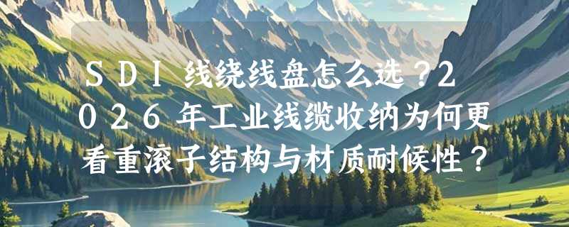 SDI线绕线盘怎么选？2026年工业线缆收纳为何更看重滚子结构与材质耐候性？