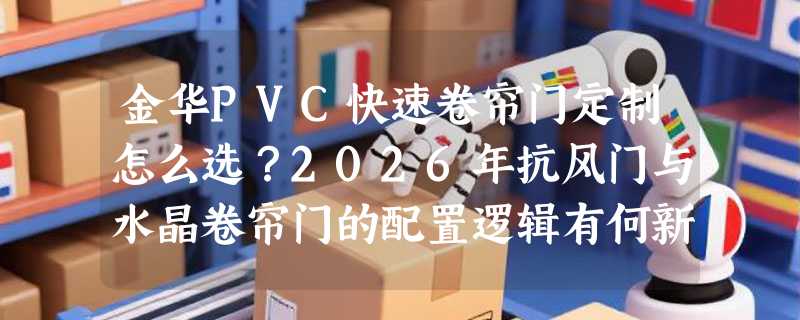 金华PVC快速卷帘门定制怎么选？2026年抗风门与水晶卷帘门的配置逻辑有何新变化？