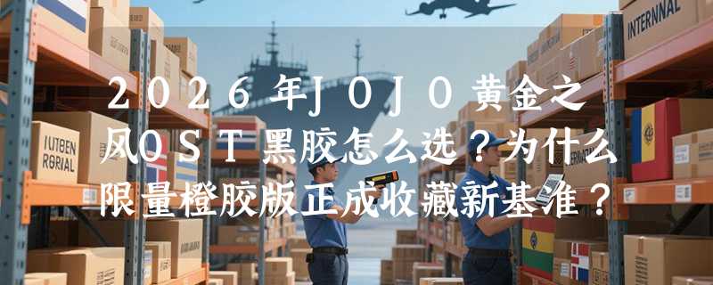 2026年JOJO黄金之风OST黑胶怎么选？为什么限量橙胶版正成收藏新基准？