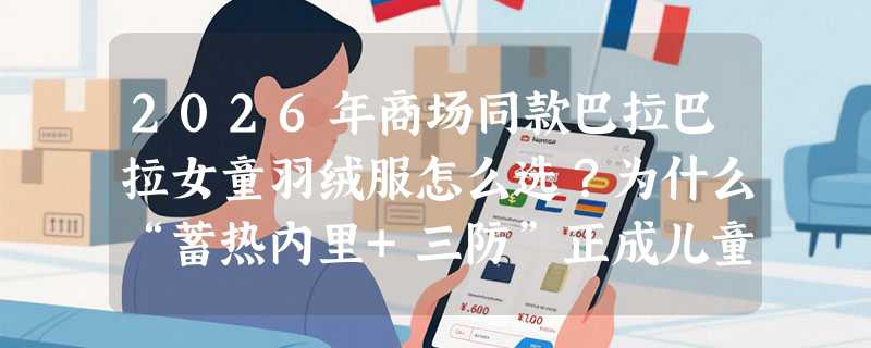 2026年商场同款巴拉巴拉女童羽绒服怎么选？为什么“蓄热内里+三防”正成儿童冬季外套新标配？
