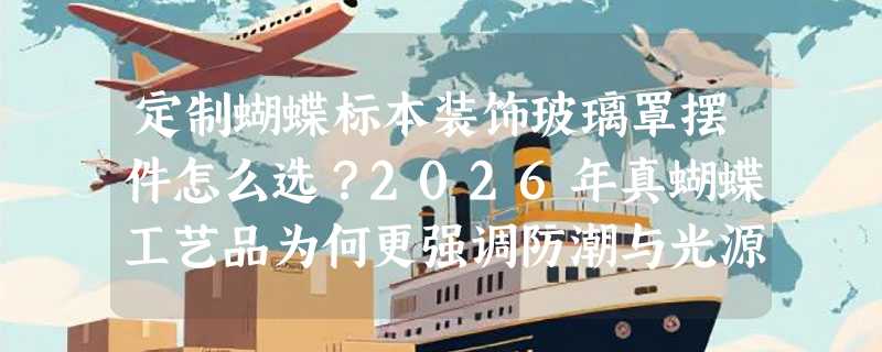 定制蝴蝶标本装饰玻璃罩摆件怎么选？2026年真蝴蝶工艺品为何更强调防潮与光源适配？