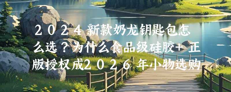 2024新款奶龙钥匙包怎么选？为什么食品级硅胶+正版授权成2026年小物选购新门槛？