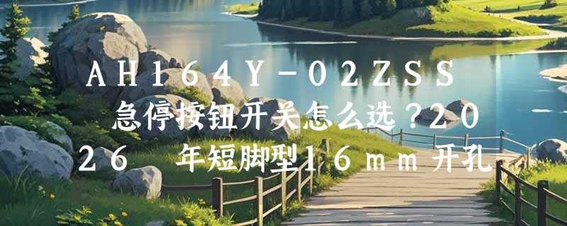 AH164Y-02ZSS 急停按钮开关怎么选？2026 年短脚型16mm开孔产品为何更受产线青睐？