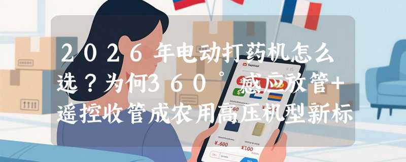 2026年电动打药机怎么选？为何360°感应放管+遥控收管成农用高压机型新标配？