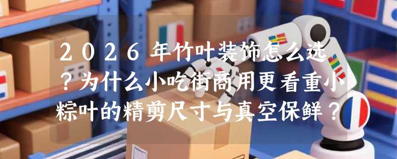 2026年竹叶装饰怎么选？为什么小吃街商用更看重小粽叶的精剪尺寸与真空保鲜？
