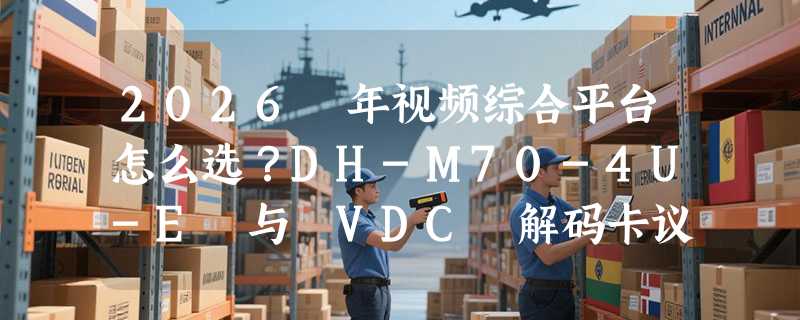 2026 年视频综合平台怎么选？DH-M70-4U-E 与 VDC 解码卡议价逻辑为何越来越关键？