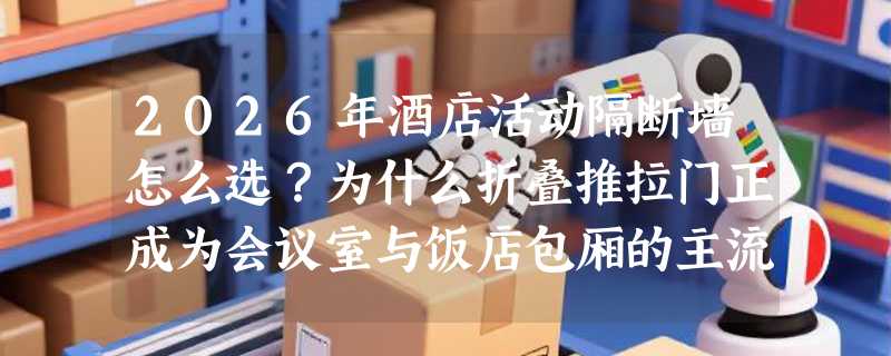 2026年酒店活动隔断墙怎么选？为什么折叠推拉门正成为会议室与饭店包厢的主流方案？