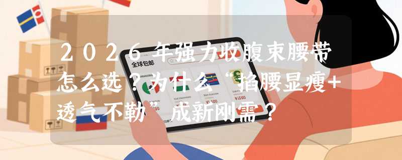 2026年强力收腹束腰带怎么选？为什么“掐腰显瘦+透气不勒”成新刚需？