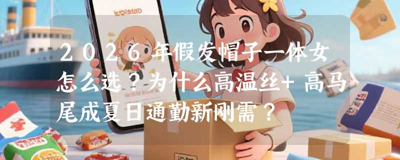 2026年假发帽子一体女怎么选？为什么高温丝+高马尾成夏日通勤新刚需？