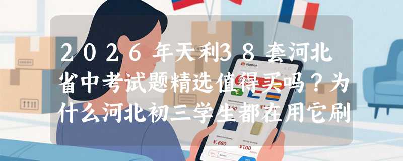 2026年天利38套河北省中考试题精选值得买吗？为什么河北初三学生都在用它刷真题？