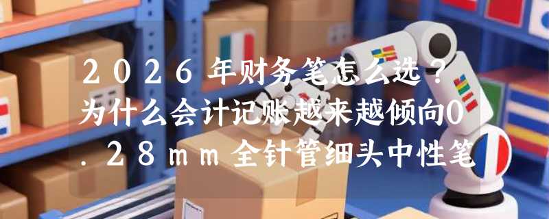 2026年财务笔怎么选？为什么会计记账越来越倾向0.28mm全针管细头中性笔？