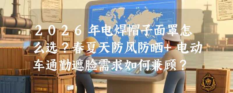 2026年电焊帽子面罩怎么选？春夏天防风防晒+电动车通勤遮脸需求如何兼顾？