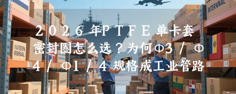 2026年PTFE单卡套密封圈怎么选？为何Φ3/Φ4/Φ1/4规格成工业管路装配新基准？