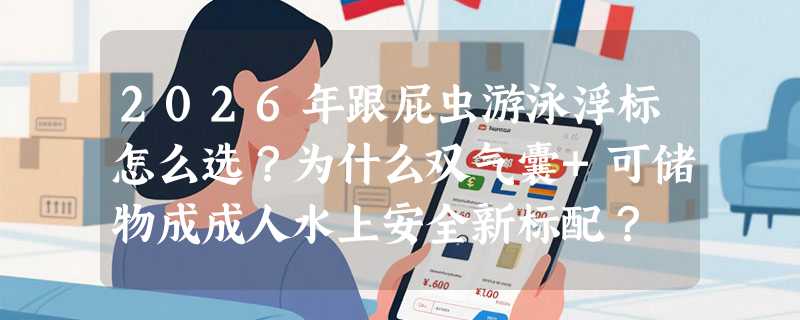 2026年跟屁虫游泳浮标怎么选？为什么双气囊+可储物成成人水上安全新标配？