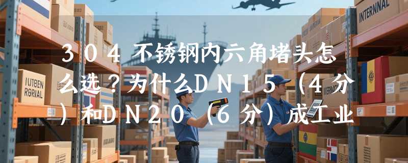 304不锈钢内六角堵头怎么选？为什么DN15（4分）和DN20（6分）成工业管路密封最常用规格？