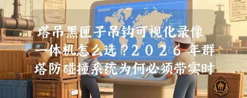 塔吊黑匣子吊钩可视化录像一体机怎么选？2026年群塔防碰撞系统为何必须带实时录像与多机协同？