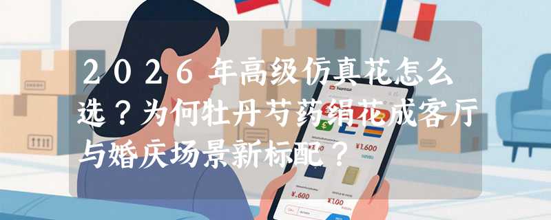 2026年高级仿真花怎么选？为何牡丹芍药绢花成客厅与婚庆场景新标配？