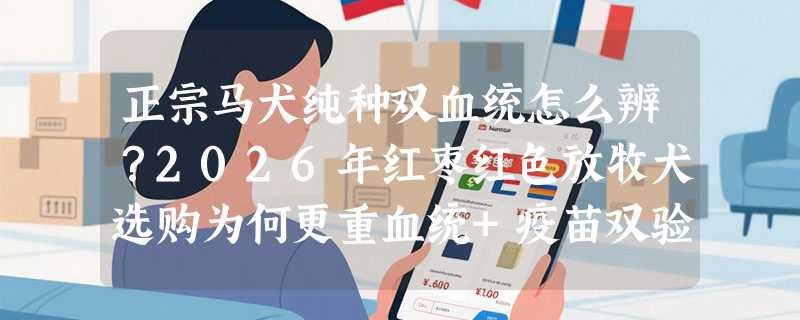 正宗马犬纯种双血统怎么辨？2026年红枣红色放牧犬选购为何更重血统+疫苗双验证？