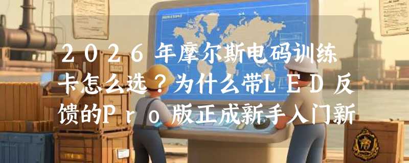2026年摩尔斯电码训练卡怎么选？为什么带LED反馈的Pro版正成新手入门新基准？