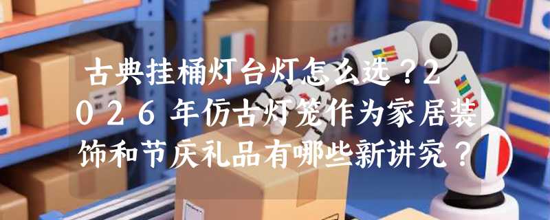 古典挂桶灯台灯怎么选？2026年仿古灯笼作为家居装饰和节庆礼品有哪些新讲究？