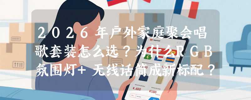 2026年户外家庭聚会唱歌套装怎么选？为什么RGB氛围灯+无线话筒成新标配？