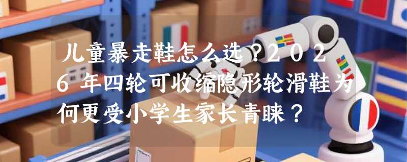 儿童暴走鞋怎么选？2026年四轮可收缩隐形轮滑鞋为何更受小学生家长青睐？