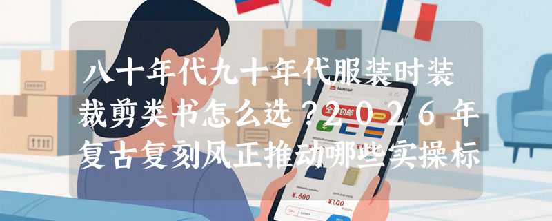 八十年代九十年代服装时装裁剪类书怎么选？2026年复古复刻风正推动哪些实操标准升级？