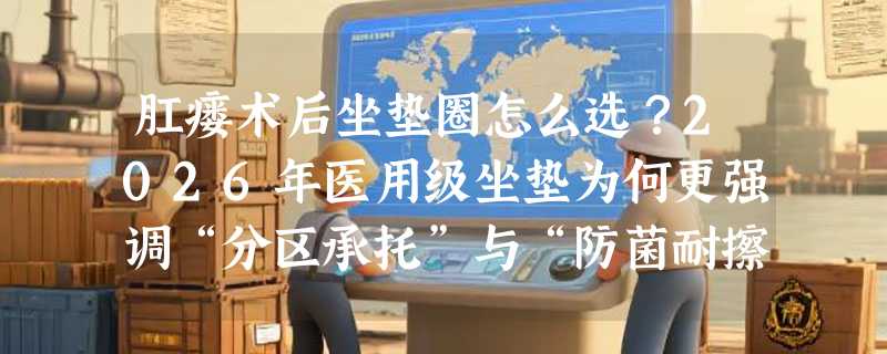 肛瘘术后坐垫圈怎么选？2026年医用级坐垫为何更强调“分区承托”与“防菌耐擦洗”？