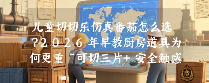 儿童切切乐仿真番茄怎么选？2026年早教厨房道具为何更重“可切三片+安全触感”？