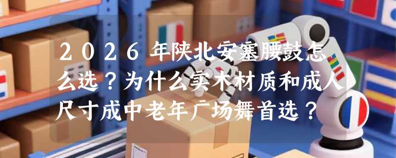 2026年陕北安塞腰鼓怎么选？为什么实木材质和成人尺寸成中老年广场舞首选？