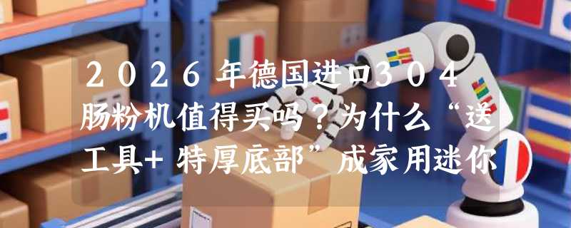 2026年德国进口304肠粉机值得买吗？为什么“送工具+特厚底部”成家用迷你蒸箱新标配？