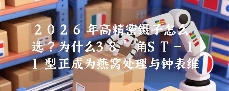 2026年高精密镊子怎么选？为什么38°角ST-11型正成为燕窝处理与钟表维修的通用基准？