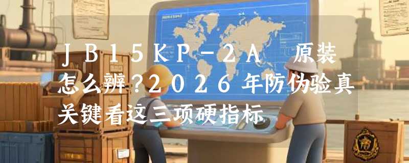 JB15KP-2A 原装怎么辨？2026年防伪验真关键看这三项硬指标