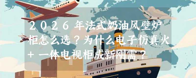 2026年法式奶油风壁炉柜怎么选？为什么电子仿真火+一体电视柜成新刚需？