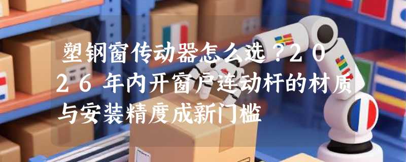 塑钢窗传动器怎么选？2026年内开窗户连动杆的材质与安装精度成新门槛