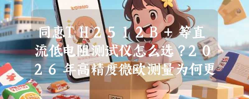 同惠TH2512B+等直流低电阻测试仪怎么选？2026年高精度微欧测量为何更看重四线制与温漂补偿？