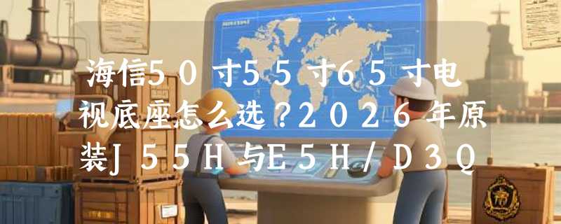 海信50寸55寸65寸电视底座怎么选？2026年原装J55H与E5H/D3QD适配有哪些新门槛？