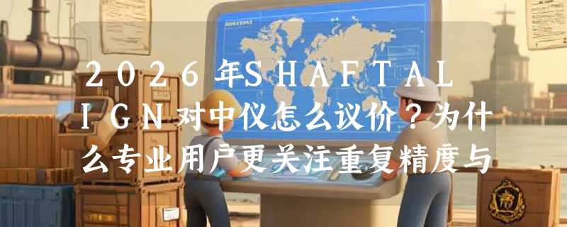 2026年SHAFTALIGN对中仪怎么议价？为什么专业用户更关注重复精度与现场标定支持？