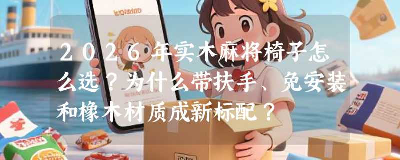 2026年实木麻将椅子怎么选？为什么带扶手、免安装和橡木材质成新标配？
