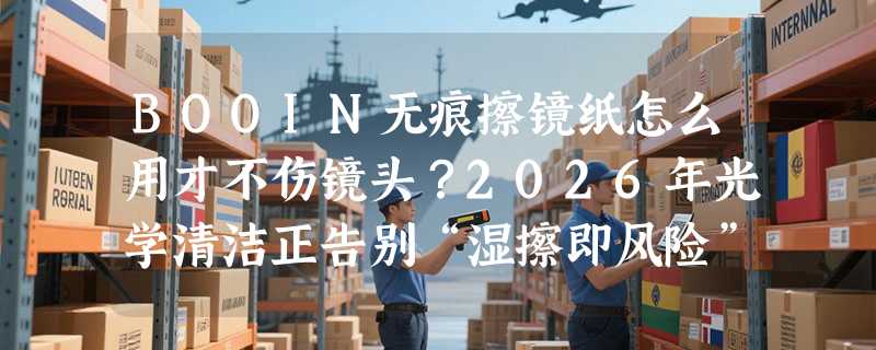 BOOIN无痕擦镜纸怎么用才不伤镜头？2026年光学清洁正告别“湿擦即风险”