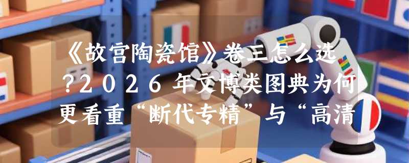 《故宫陶瓷馆》卷三怎么选？2026年文博类图典为何更看重“断代专精”与“高清原色还原”？